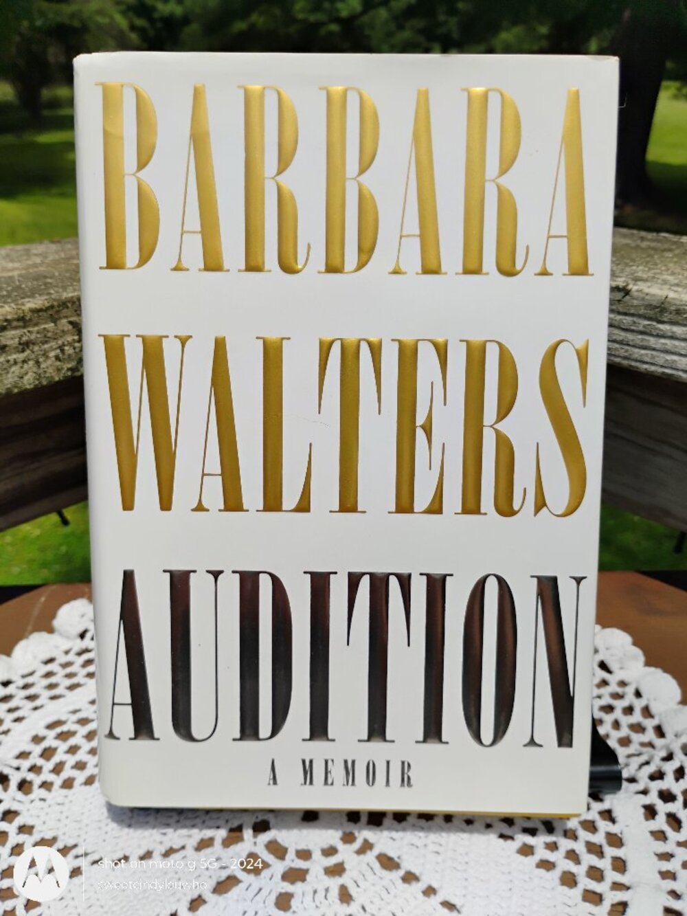 Audition A Memoir by Barbara Walters biography hard cover with dust jacket 2008